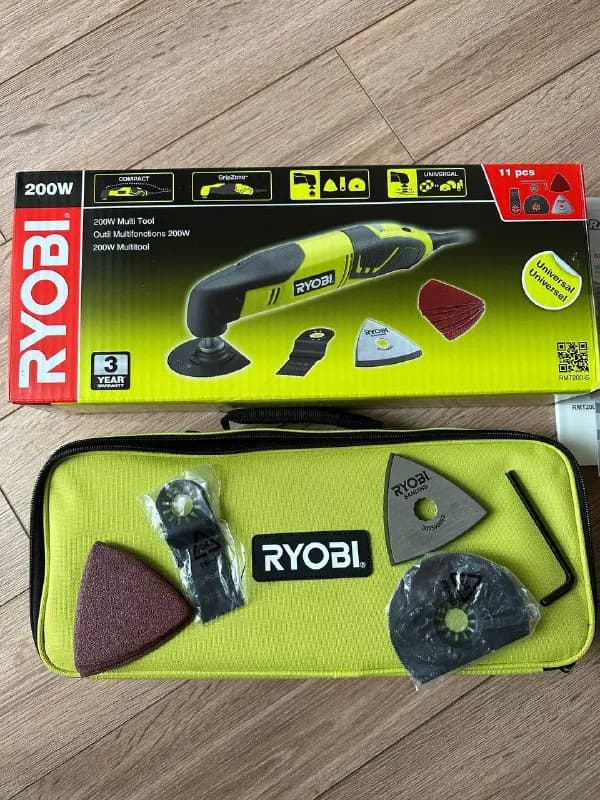 Ryobi. Новый, был в использовании 30 минут. Все детали есть в комплекте. Цена 200 лари. Район / метр — Тбилиси — 200 ₾