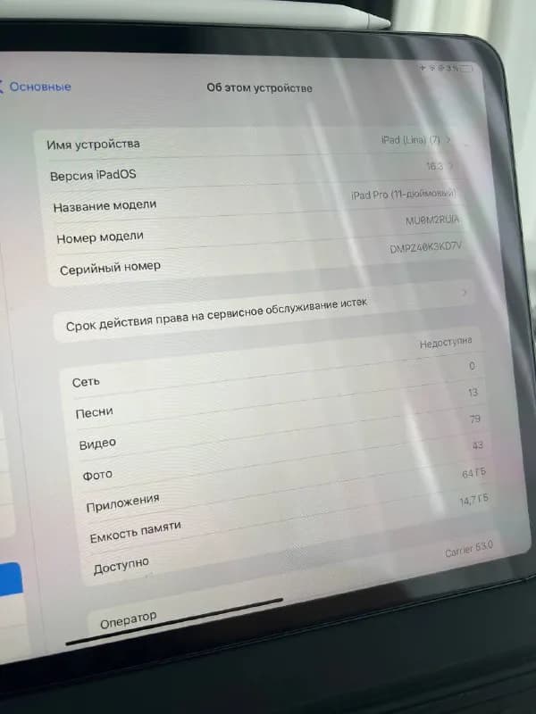 iPad Pro — Тбилиси — 850 ₾