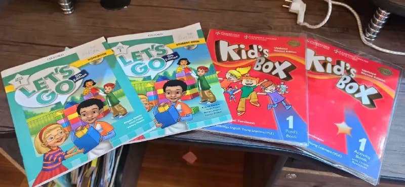 Kid’s box 1 — раскрашено 30 страниц в pupil’s book — 15 лари — Тбилиси — 15 ₾