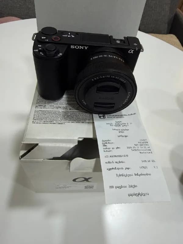 Sony zv-e10 ii с объективом 16-50 mm. — Батуми — 2 900 ₾