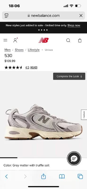 New Balance 530 (Unisex) — Батуми — 200 ₾