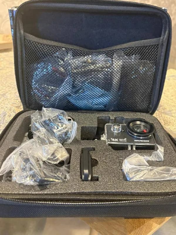 Prodaetsya novaya 4 K WI FI Action Camera firmi «MUSON». V komplekte svoya sumka, kamera, 2 origina — Батуми — 200 $