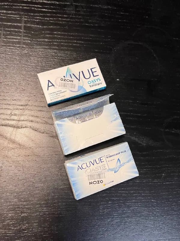 2 недельные Acuvue Oasys на -4.00 диоптрий, кривизна 8.4 — Тбилиси — 100 ₾