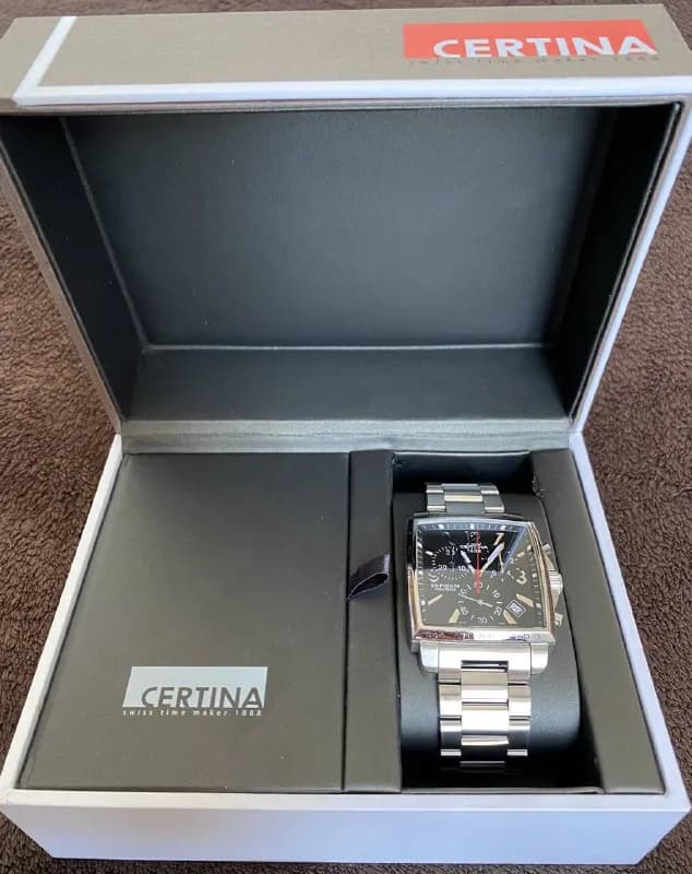 Certina, мужские кварцевые часы. DS Podium C001517А. Часы с хронографом, швейцарские. Это лучшая фир — Тбилиси — 360 ₾