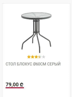 BLOKHUS из jysk — Тбилиси — 65 ₾