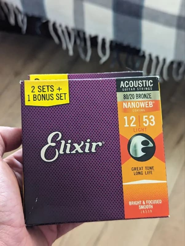 Elixir для акустики. 2 комплекта в наличии. 45 лари за комплект. — Тбилиси — 45 ₾