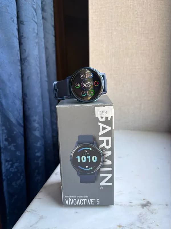 Garmin Vivoactive 5. Легкие и удобные умные часы с ярким AMOLED-дисплеем, встроенным GPS и расширенн — Тбилиси — 750 ₾
