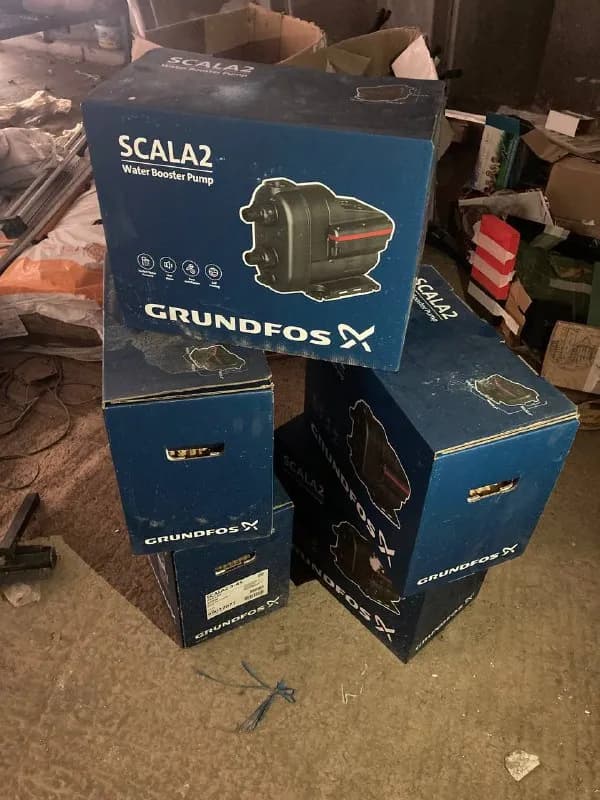 5 насосов Grundfos scala 2 3-45. Новые, на гарантии. — Тбилиси