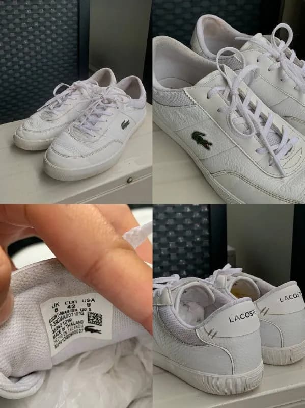 1. Кеды Lacoste кожаные. 42р. Цена — 100 лари. — Тбилиси — 100 ₾