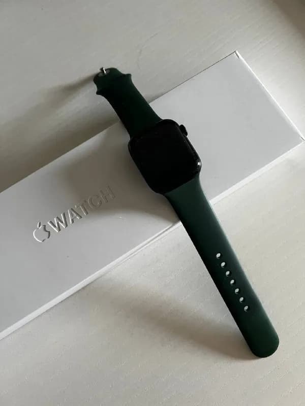 Apple Watch 7 41 mm зеленые РСТ. Полный комплект. — Тбилиси — 500 ₾