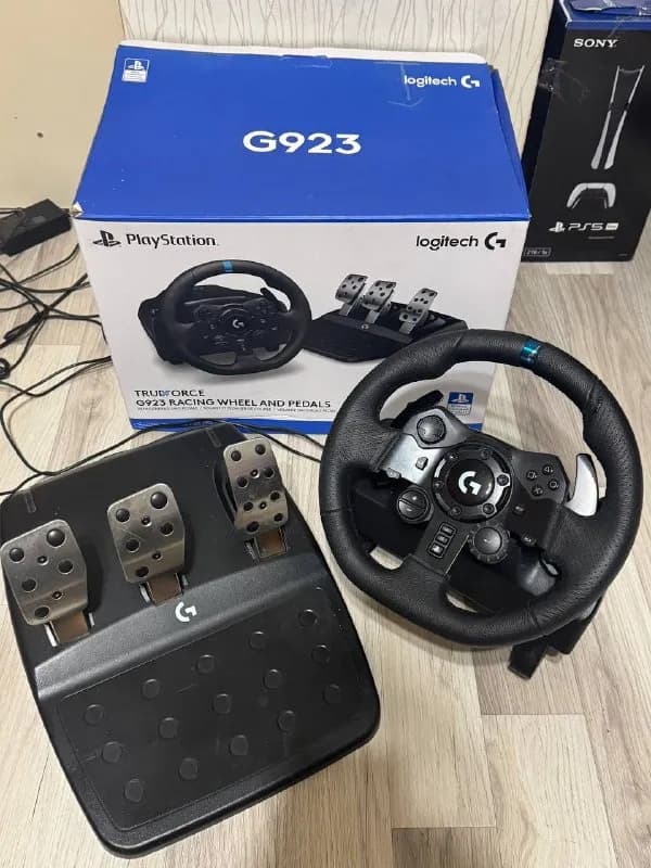 Logitech G923 для PlayStation 🎮. Цена 750. Состояние как новое, не использовалось 🆕. Тбилиси 🇬🇪. — Тбилиси