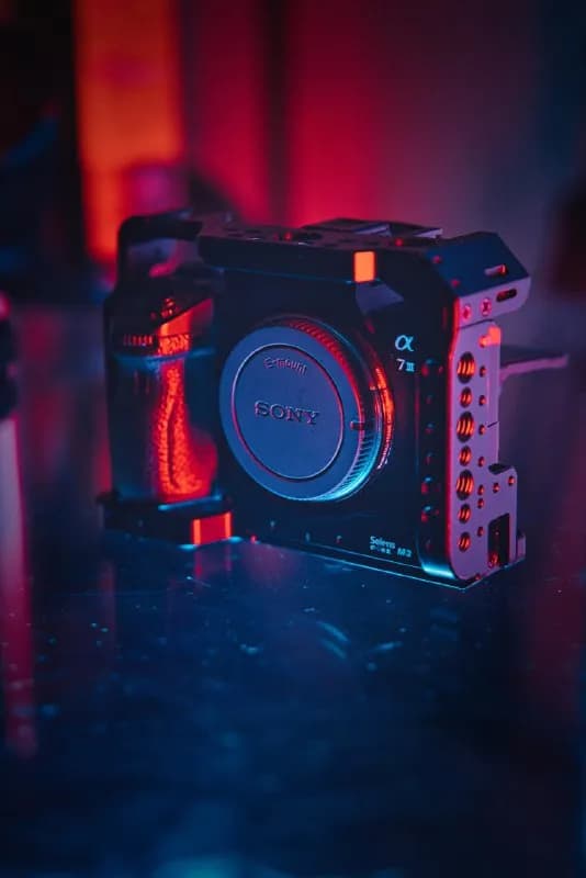 Sony Alpha 7 III (A7m3). Хорошее состояние, в комплекте клетка Selens, верхняя ручка для клетки, — Тбилиси — 1 250 ₾