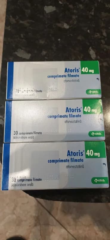 Atoris 40 mg. Упаковка не вскрыта, срок годности до ноября 2024. Цена за упаковку 10 лари. — Тбилиси — 10 ₾