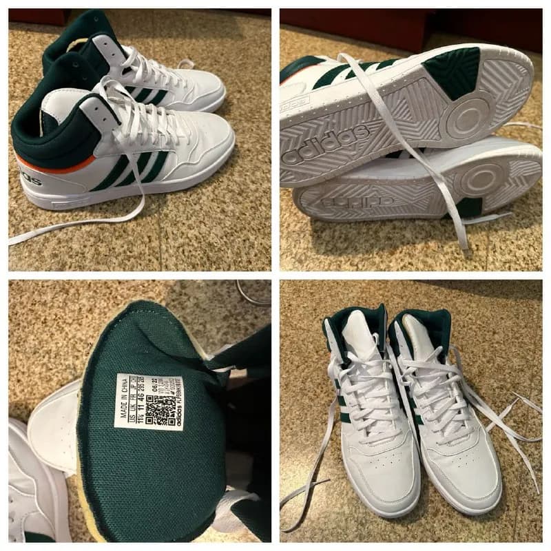 addidas hoops 3.0 mid 46 размер, два раза надевались — 200 GEL — Тбилиси — 200 ₾