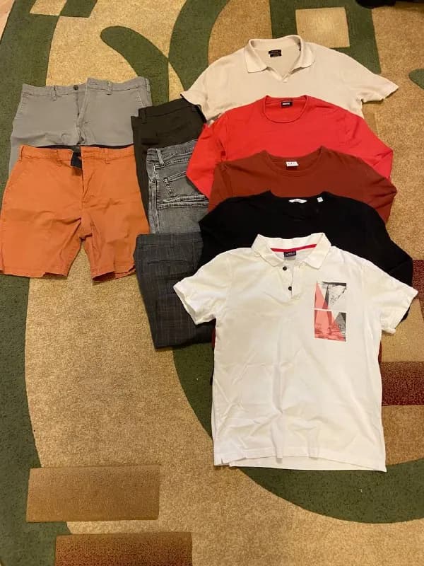 52 размер M&S, Sisley, ZARA, Masimo Duti, Paul&Shark 100 лари за все — Тбилиси — 100 ₾