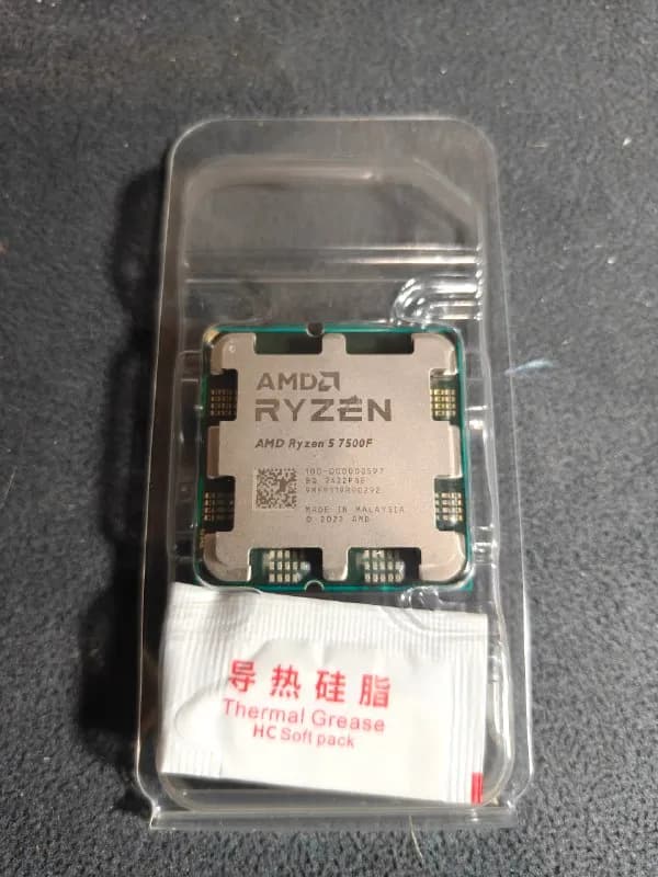 1) процессор AMD Ryzen 5 7500f, 6/12, 300 лари — Тбилиси — 12 ₾