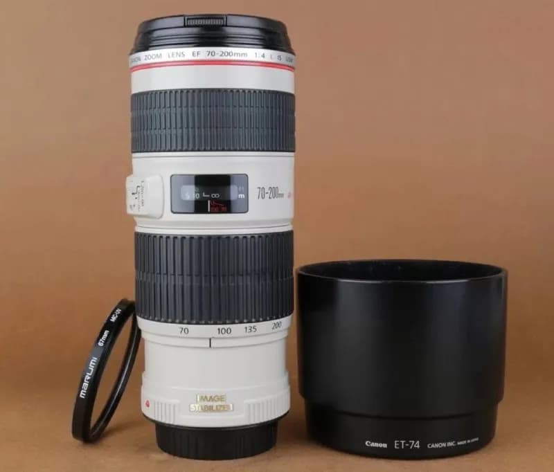 Саnon EF 70-200mm f/4L IS USМ, в отличном состоянии. — Тбилиси — 1 750 ₾
