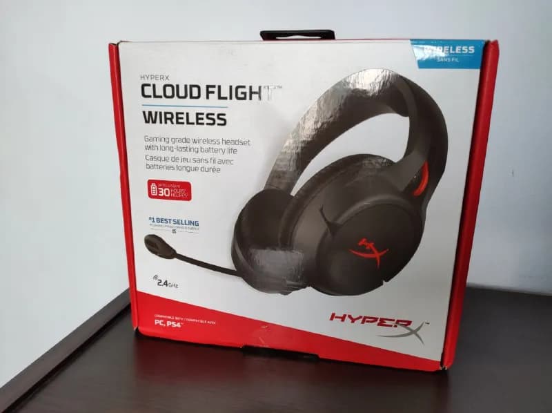 1. Продам игровую гарнитуру HyperX Cloud Flight Wireless. Новая, ни разу не пользовался. Заказывал, — Тбилиси — 250 ₾