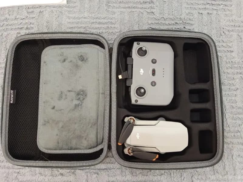 DJI mini 2 дрон, квадрокоптер. коробка, защитный кейс, карта памяти 32 гб. налет 3,5 часа — 850 лар — Батуми — 850 ₾