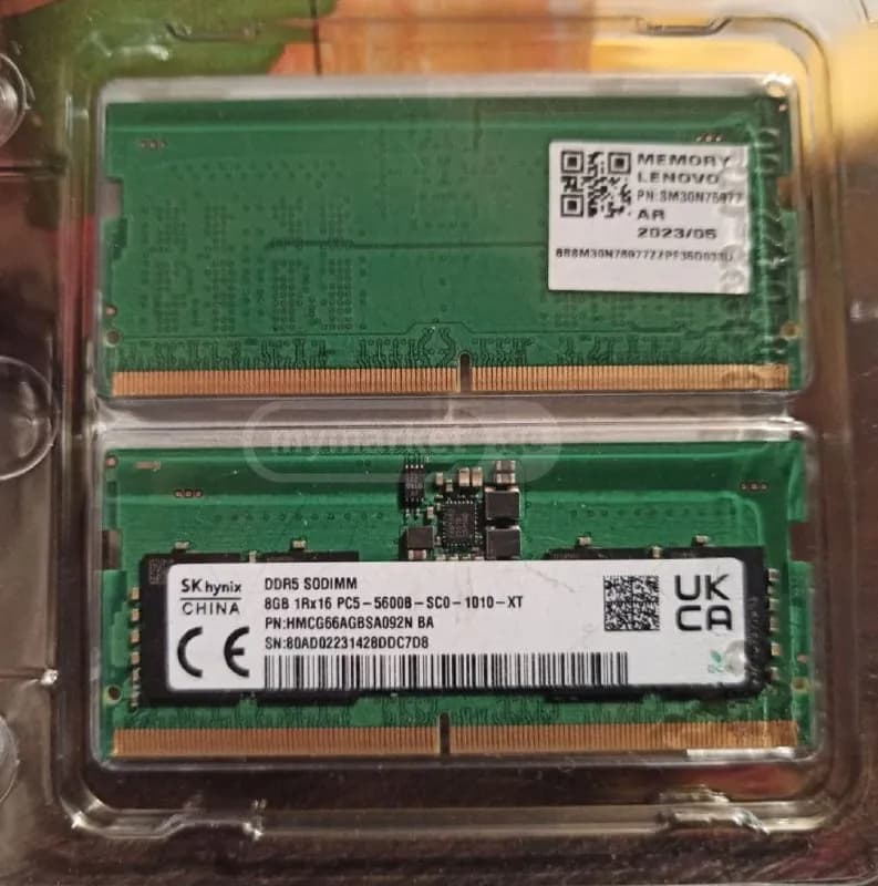 DDR 5 sodimm 8gb*2 — Тбилиси — 270 ₾
