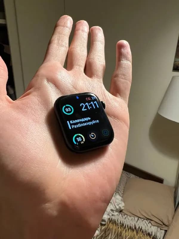 Apple Watch s7 44 mm black — Тбилиси — 700 ₾