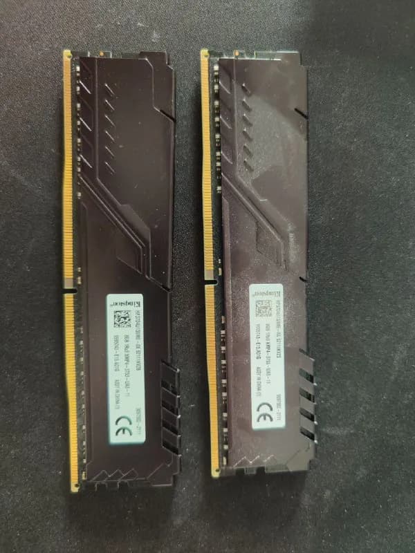 hyperx fury ddr4 3733MHZ hp37d4u1s8me 2×8Gb — 200 gel — Тбилиси — 200 ₾