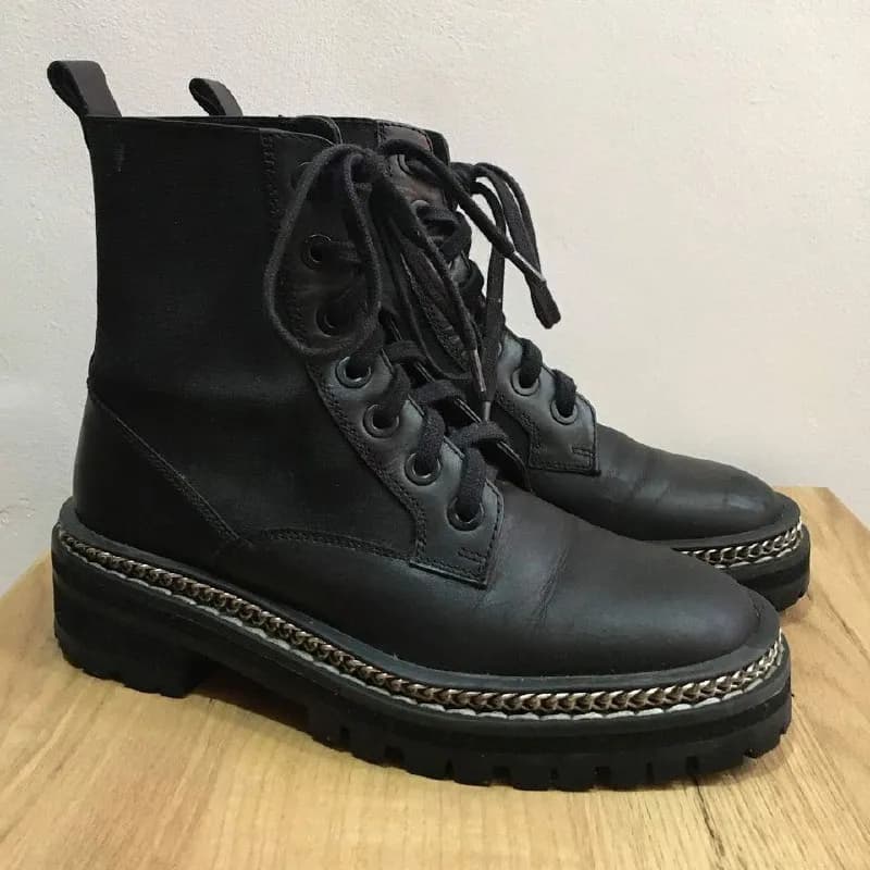Topshop. Натуральная кожа, 38 размер. Оказались слишком большими на мой 37,5, подойдет тем, у кого т — Тбилиси — 70 ₾