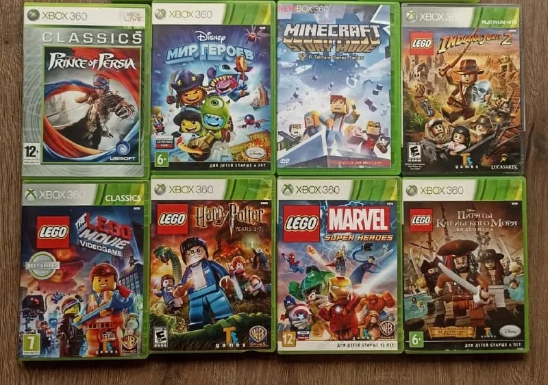 1. Игры диски XBOX 360 — 7 л/шт. — Батуми — 40 ₾