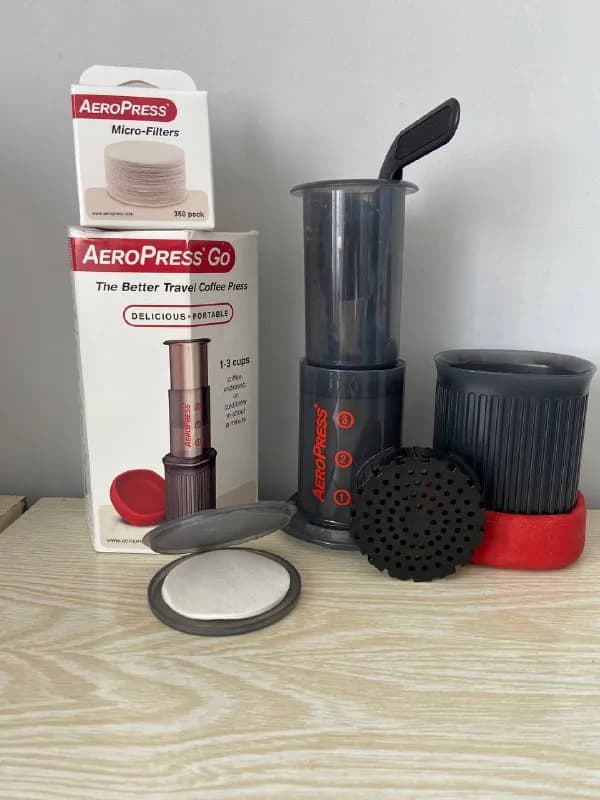 1. AeroPress GoTravel абсолютно новый, не пользьванный — 100 лари — Тбилиси — 100 ₾