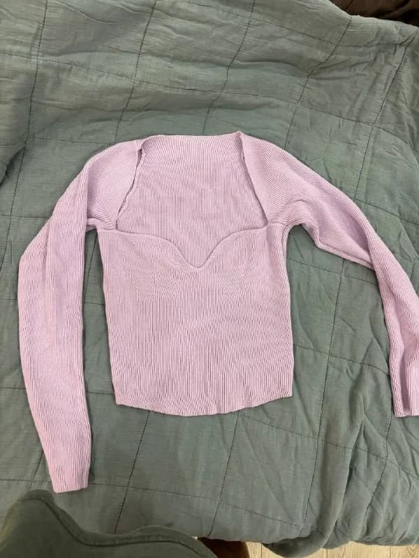 Zara голубая шелковая (размер xxl, но затягивается носила на s/m) — Батуми — 20 ₾