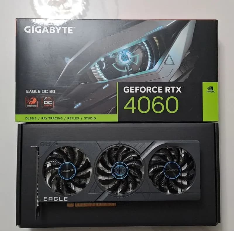Nvidia Geforce RTX 4060 от Gigabyte. Еще на гарантии до 1 марта 2027 года. Причина продажи — апгрейд — Тбилиси — 900 ₾