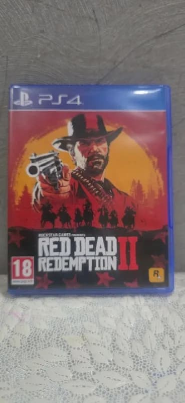 Red Dead Redemption 2 PS4 90 лари, покупал месяц назад в zoomer, гарантия год, Playstation. — Батуми — 490 ₾