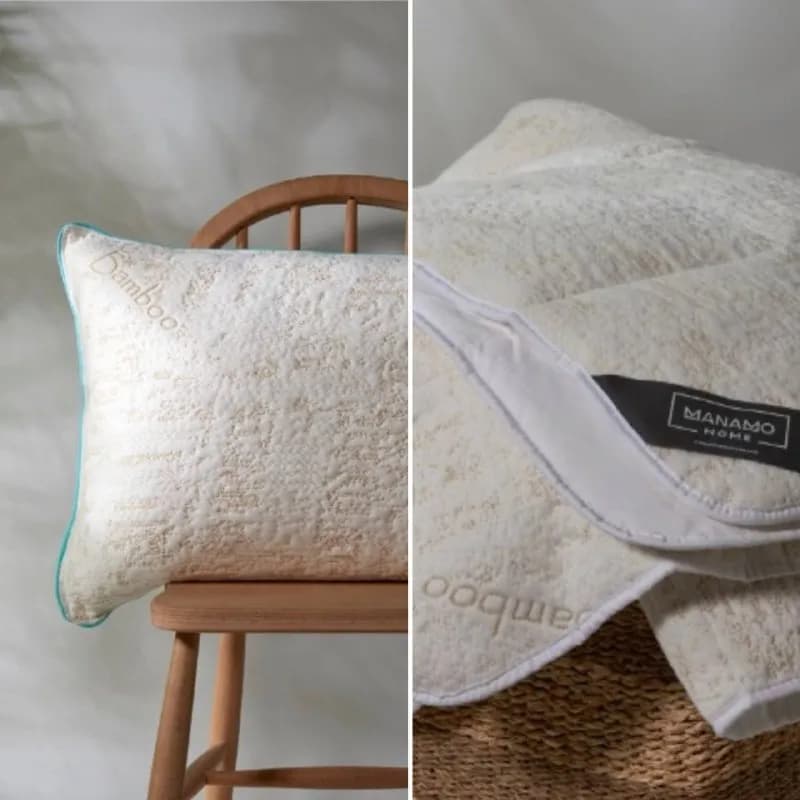 2 подушки 50*70 и 1 одеяло 195*215 Bamboo Knitted — Тбилиси — 280 ₾
