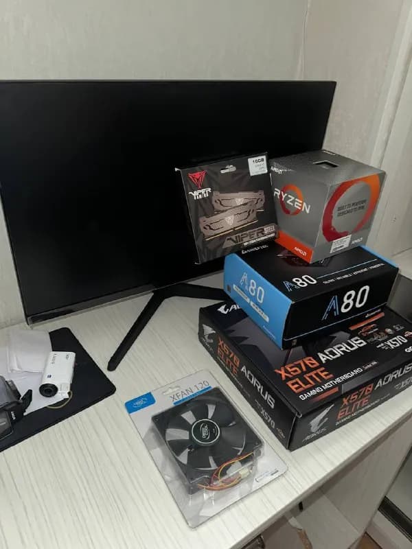 1 Процессор ryzen 9 3900×12 ядер 24 потока — 760 лари — Тбилиси — 760 ₾