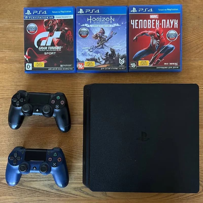 PlayStation 4 slim 500Gb (без коробки) — Тбилиси — 500 ₾