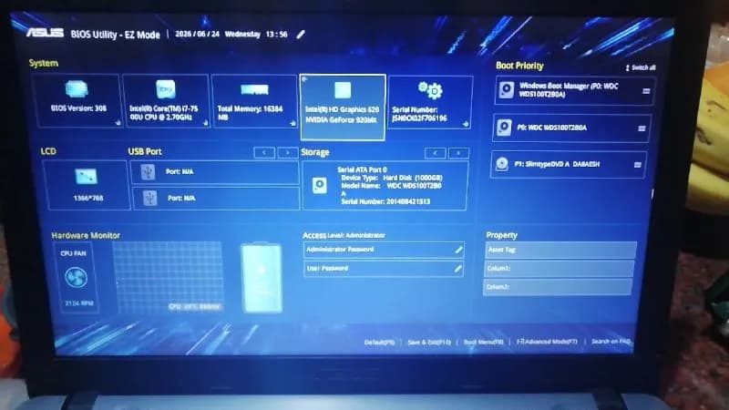 Asus x541u — Батуми — 750 ₾