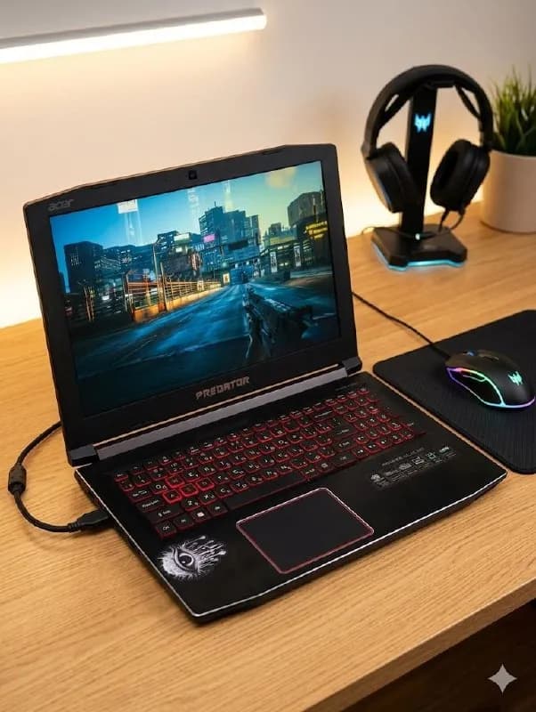 Acer Predator Helios 300 полностью обслуживаемом состоянии. (Месяц назад была заменена термопасты) — Батуми — 800 ₾