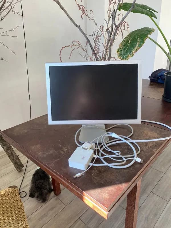 Apple cinema display 20, 99%, что сломался блок питания (Cinema HD Display 90W power adapter, продае — Тбилиси