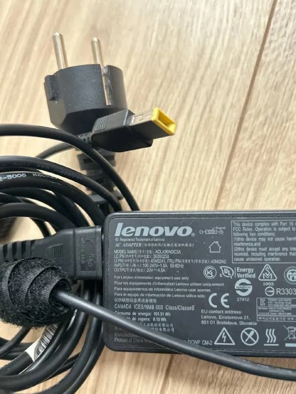 ADLX90NDC3A 36200250 Леново Lenovo, 90w ватт, полностью рабочий, любые проверки на месте (купил не т — Батуми — 60 ₾