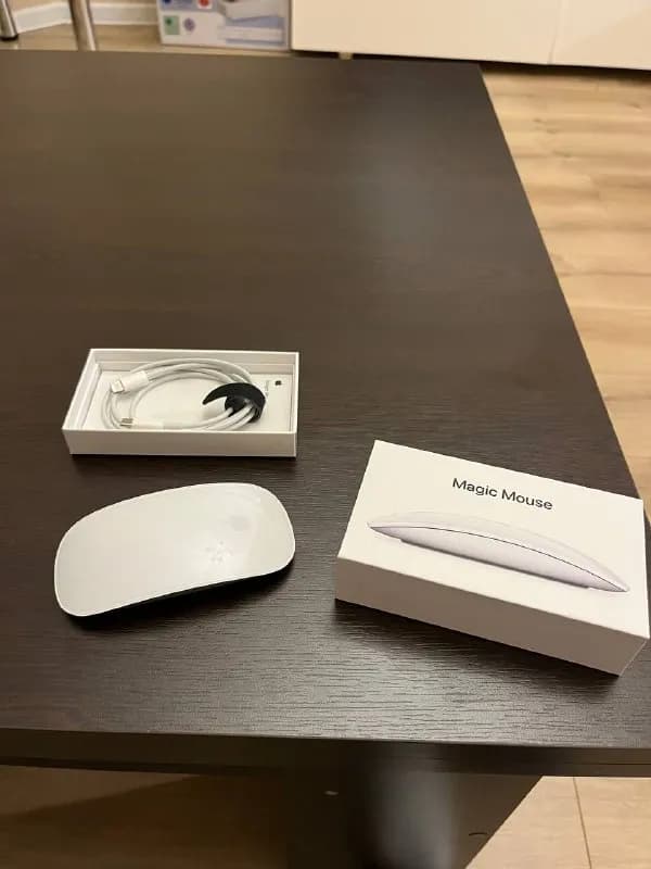 Apple Magic Mouse в использовании с 28.09, почти не использовал. Покупал тут в iSpace. Не смог к ней — Тбилиси — 200 ₾