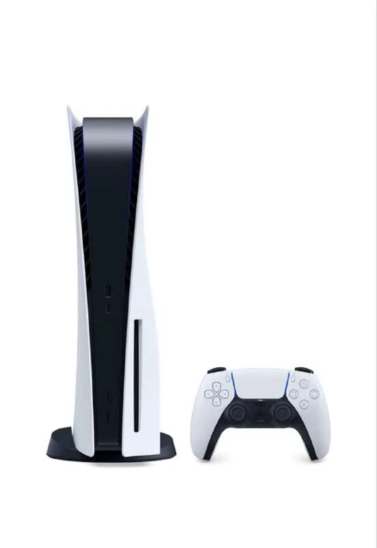 Sony PlayStation ПС5 825 гб памяти, с дисководом, один джойстик, есть диск — Fifa 23. — Тбилиси — 1 300 ₾