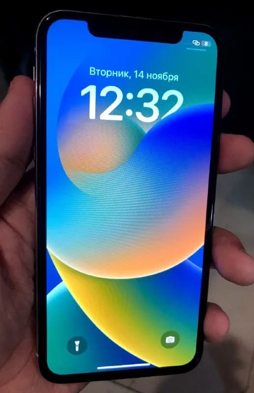 iPhone X 64 GB в хорошем состоянии. Все работает, face ID работает. Аккумулятор 80%. — Тбилиси — 410 ₾