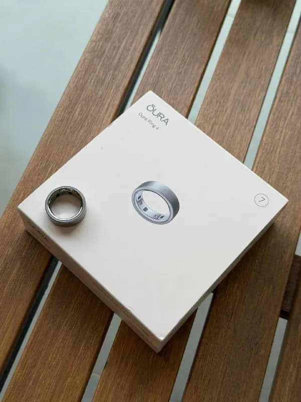 oura ring 7 размера, цвет brushed silver — Тбилиси — 250 $