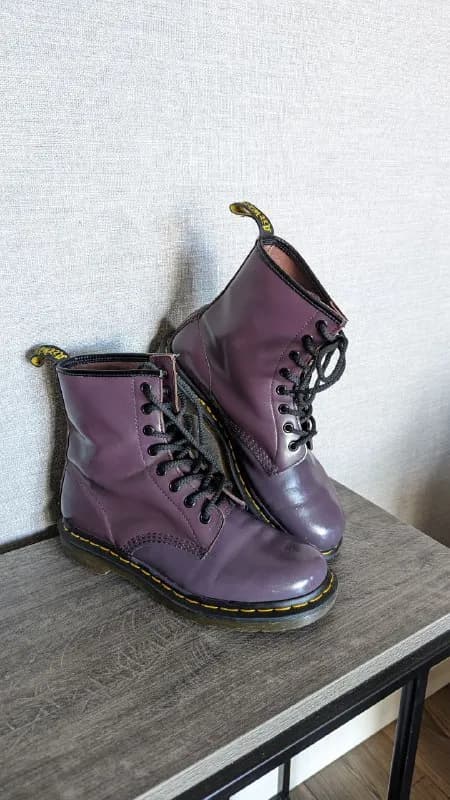 Dr. Martens в бордовом цвете, гладкая кожа — Тбилиси — 300 ₾