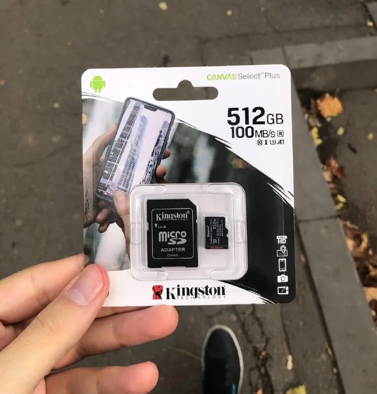 Kingston canvas select plus 512gb. Покупал в adashop почти год назад для steam deck и через 10 месяц — Тбилиси — 140 ₾