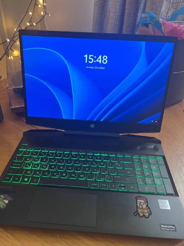 HP Pavilion Gaming (i5, RAM 16 ГБ, SSD 512 ГБ, RTX 2060) — $800. Все рабочее, нареканий нет. Продаю — Тбилиси