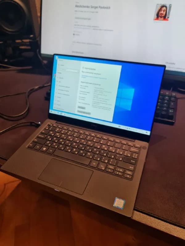 dell xps 13, i7-8550U, 8gb ram, 220gb ssd. Цена 500 лари. — Тбилиси — 500 ₾