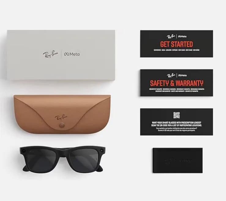 RAY-BAN | META WAYFARER уберу светодиод за 20 минут $70 — Батуми — 70 $