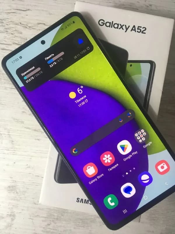 Samsung A52 8/256 — Тбилиси — 550 ₾