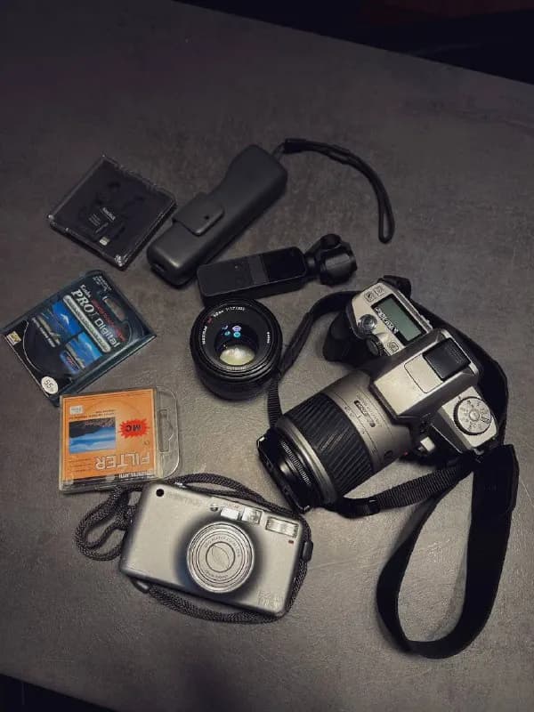 Minolta Dynax 5 с объективом 28-70 и фильтрами: 60$ — Тбилиси — 60 $